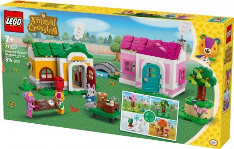 Klocki animal crossing 77057 kreatywne domy: pory zabawy