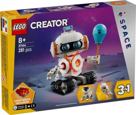 Klocki creator 31164 kosmiczny robot