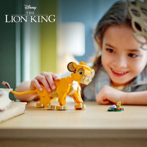 Klocki disney classic 43243 król lew - lwiątko simba