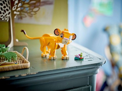 Klocki disney classic 43243 król lew - lwiątko simba