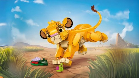 Klocki disney classic 43243 król lew - lwiątko simba