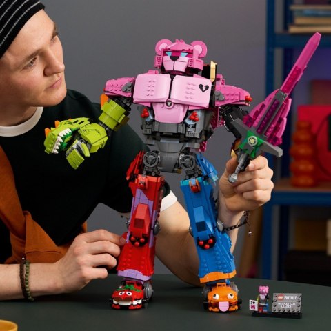 Klocki fortnite 77078 dowódca drużyny mechów