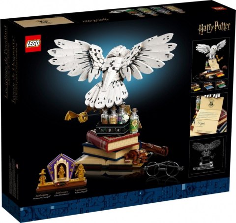 Klocki harry potter 76391 ikony hogwartu - hedwiga (edycja kolekcjonerska)