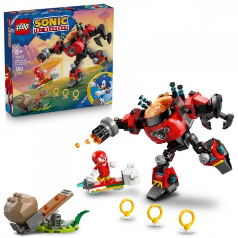 Klocki sonic 77005 knuckles kontra dr. eggman w mechu egg crusher