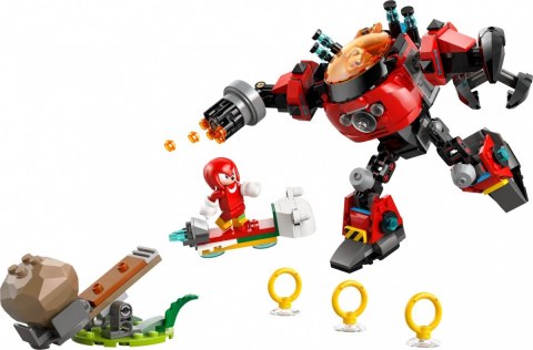 Klocki sonic 77005 knuckles kontra dr. eggman w mechu egg crusher
