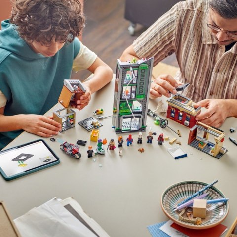 Klocki super heroes 76324 spider-man i oscorp