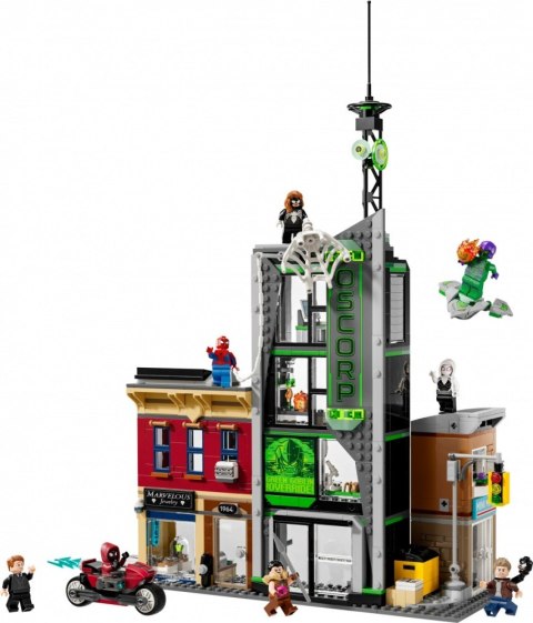Klocki super heroes 76324 spider-man i oscorp