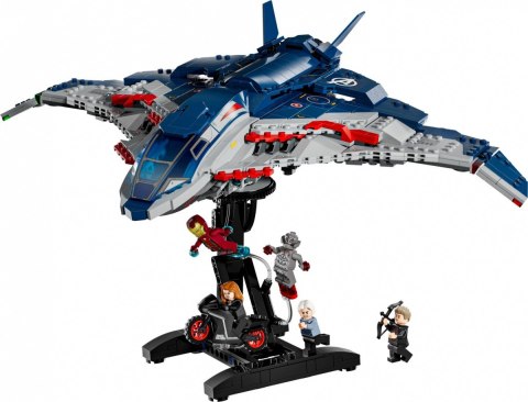 Klocki super heroes 76325 avengers czas ultrona quinjet