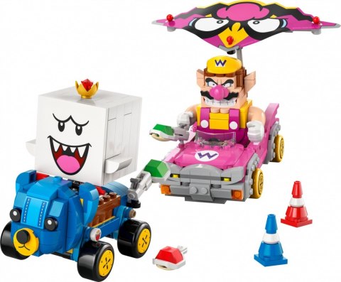 Klocki super mario 72038 mario kart - wario i king boo
