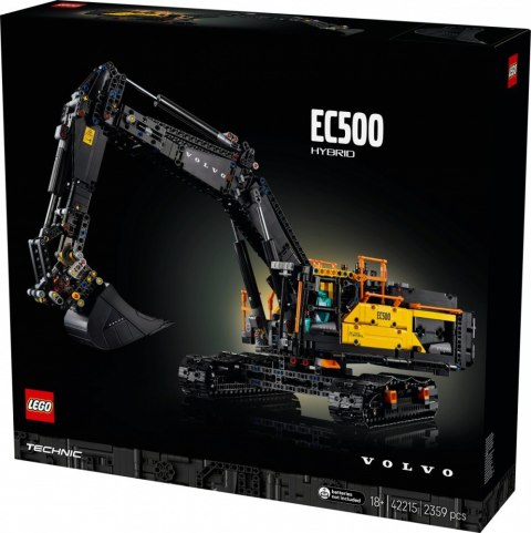 Klocki technic 42215 koparka volvo ec500 hybrid