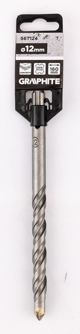 Wiertło do betonu SDS Plus z podwójną spiralą 12 x 160 mm