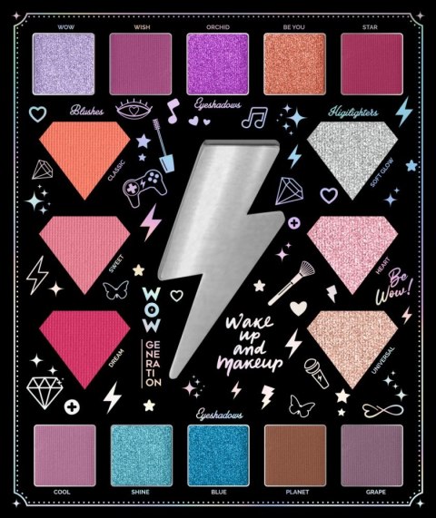 Zestaw do makijażu wow generation paleta