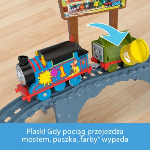 Kolejka tomek i przyjaciele zestaw dostawa farby