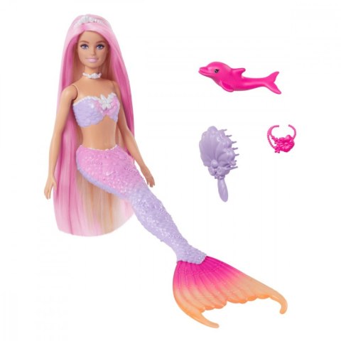 Lalka barbie malibu syrenka zmiana koloru