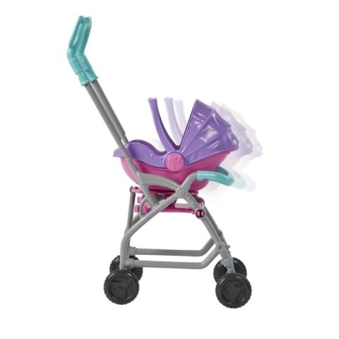 Lalka barbie opiekunka skipper wózek + bobas zestaw