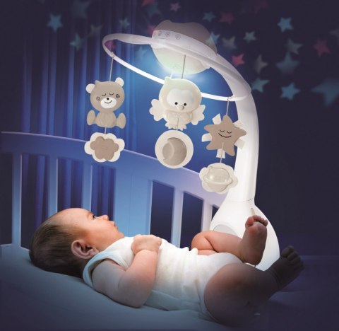 Muzyczna karuzelka 3w1 infantino beżowa