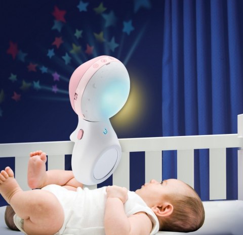 Muzyczna karuzelka infantino 3w1 różowa