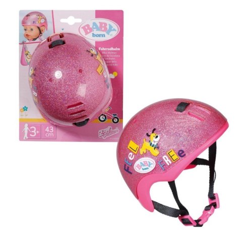 Kask dla lalki baby born bike