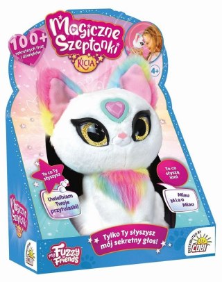 Maskotka interaktywna magic whispers magiczne szeptanki kicia biała