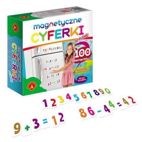 Cyferki magnetyczne na lodówkę