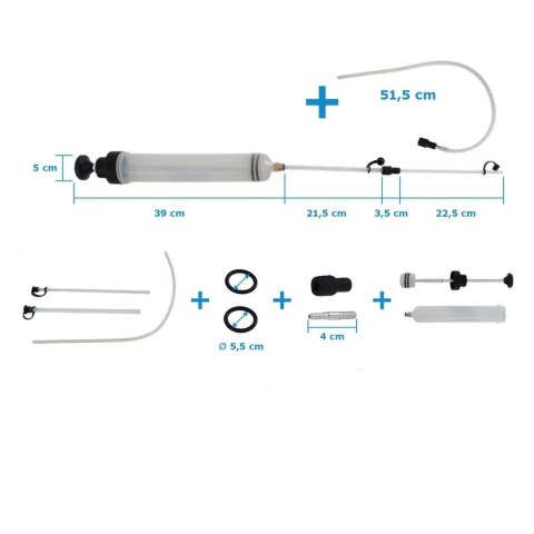 Pompka ręczna do oleju 500ml