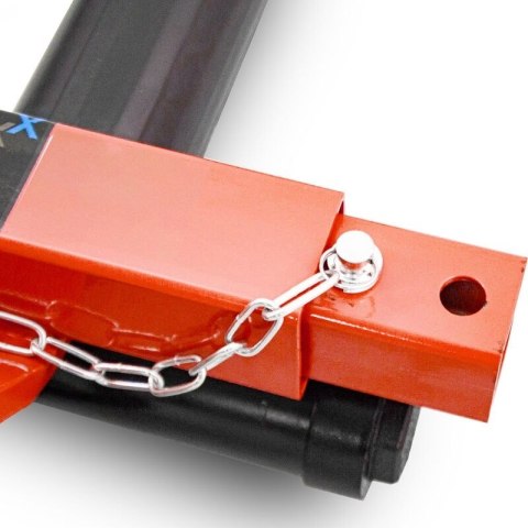 Wózek manewrowy hydrauliczny pod koła 1 sztuka czerwony