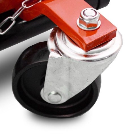 Wózek manewrowy hydrauliczny pod koła 2 sztuki czerwony