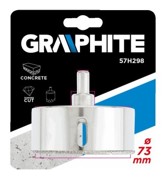 Wiertło diamentowe do gresu 73 mm