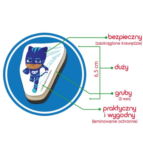Zestaw Magnesów Pidżamersi Pjmasks ME 5031-32
