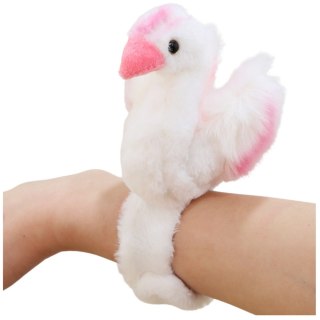 Pluszowa Maskotka Łabędź Opaska Bransoletka Na Rękę Biały