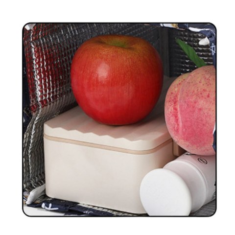 Torba Termiczna Izolacyjna Śniadaniowa Lunch Bag Dinozaur Niebieski 23cm