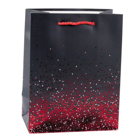 Torba Prezentowa Błyszczący Gradient Kropki 23 x 18 x 10,5 cm