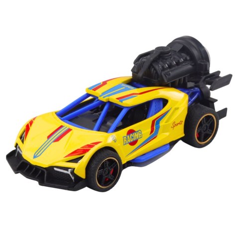 Autko Sportowe Z Napędem Światła Dźwięki Efekt Dymny 1:36 Mix