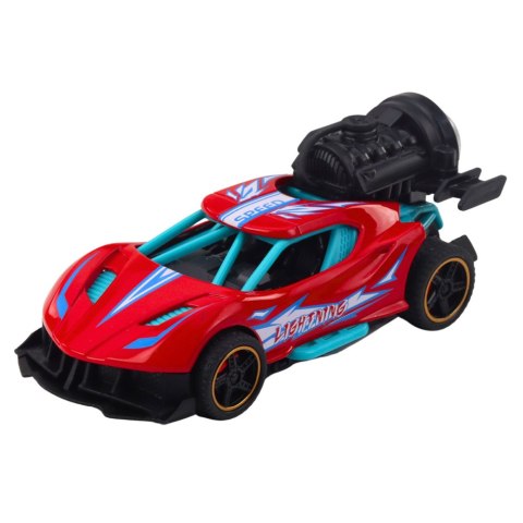 Autko Sportowe Z Napędem Światła Dźwięki Efekt Dymny 1:36 Mix