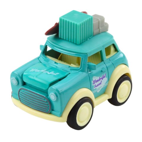 Autko Wycieczkowe Metalowe Podskakująca Maska Napęd Mix