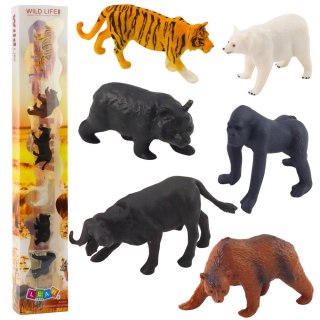 Zestaw Mini Figurki Dzikie Zwierzęta Afryki 6-8cm 6szt
