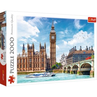 Puzzle - 2000 - Big Ben - Londyn - Anglia - Trefl 27120