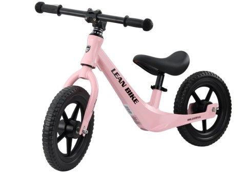 Rower Biegowy MAGNEZIO Rowerek Lekka Rama Magnezowa Różowy