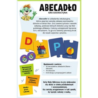 Gra dla dzieci Abecadło Mały Odkrywca Trefl 02811