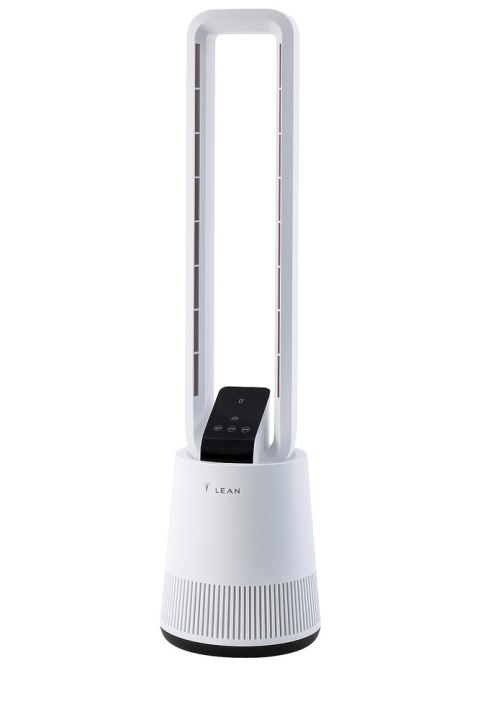 Wentylator Bezłopatkowy Podłogowy Oscylacja Timer Wyświetlacz LCD PILOT