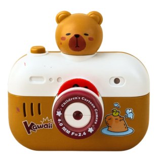 Aparat Interaktywny Kapibara Projektor Światła Dźwięki Smycz