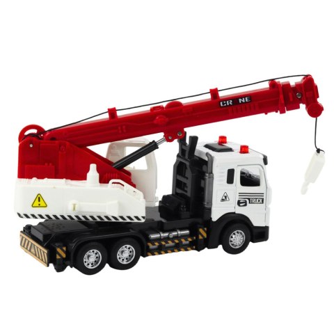 Ciężarówka Z Dźwigiem Metalowa Kabina Regulowany Wysięgnik Światła Dźwięki