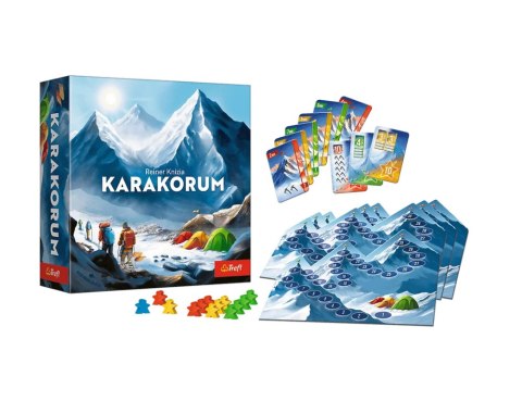 Gra planszowa Karakorum Reiner Knizia King of the Mountains Trefl 02739