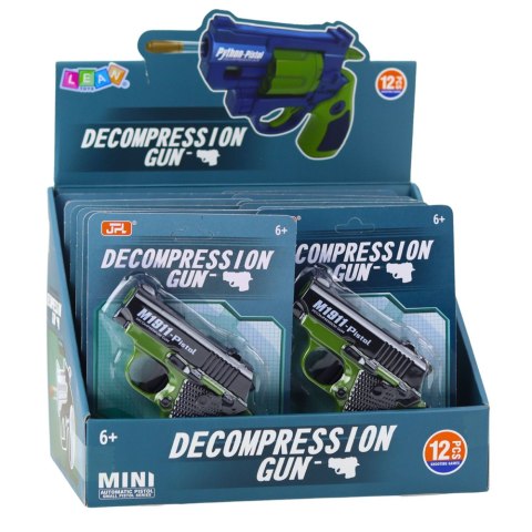 Mini Pistolet Zabawkowy Dla Dzieci 8 Nabojów Magazynek 12,5 x 8,5 cm Mix