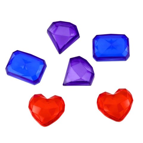 Zestaw Skarbów W Skrzyni Do Nurkowania Zabawy W Wodzie Różowa 21 el.