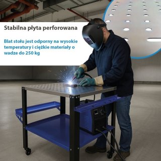 Mobilny stół spawalniczy
