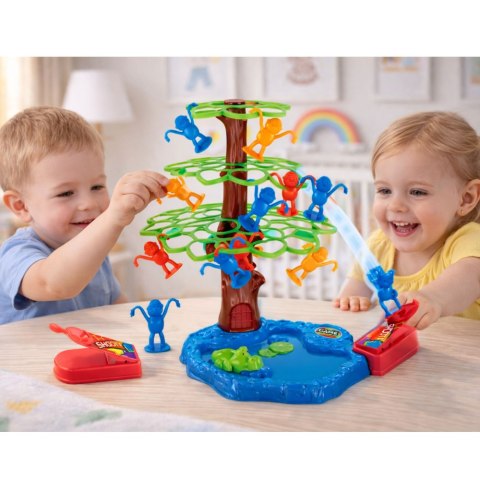 Gra Zręcznościowa Rodzinna Skaczące Małpki Drzewo Jeziorko