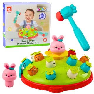 Gra Zręcznościowa Uderz Młotkiem Marchewki Wyskakujący Królik