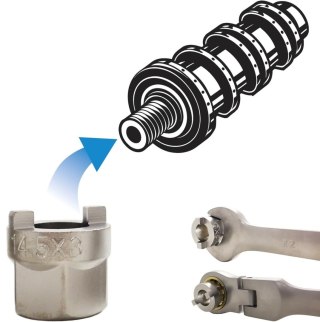 Nasadki do amortyzatorów 5 elementów