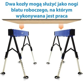 Składany koziołek roboczy 1 sztuka